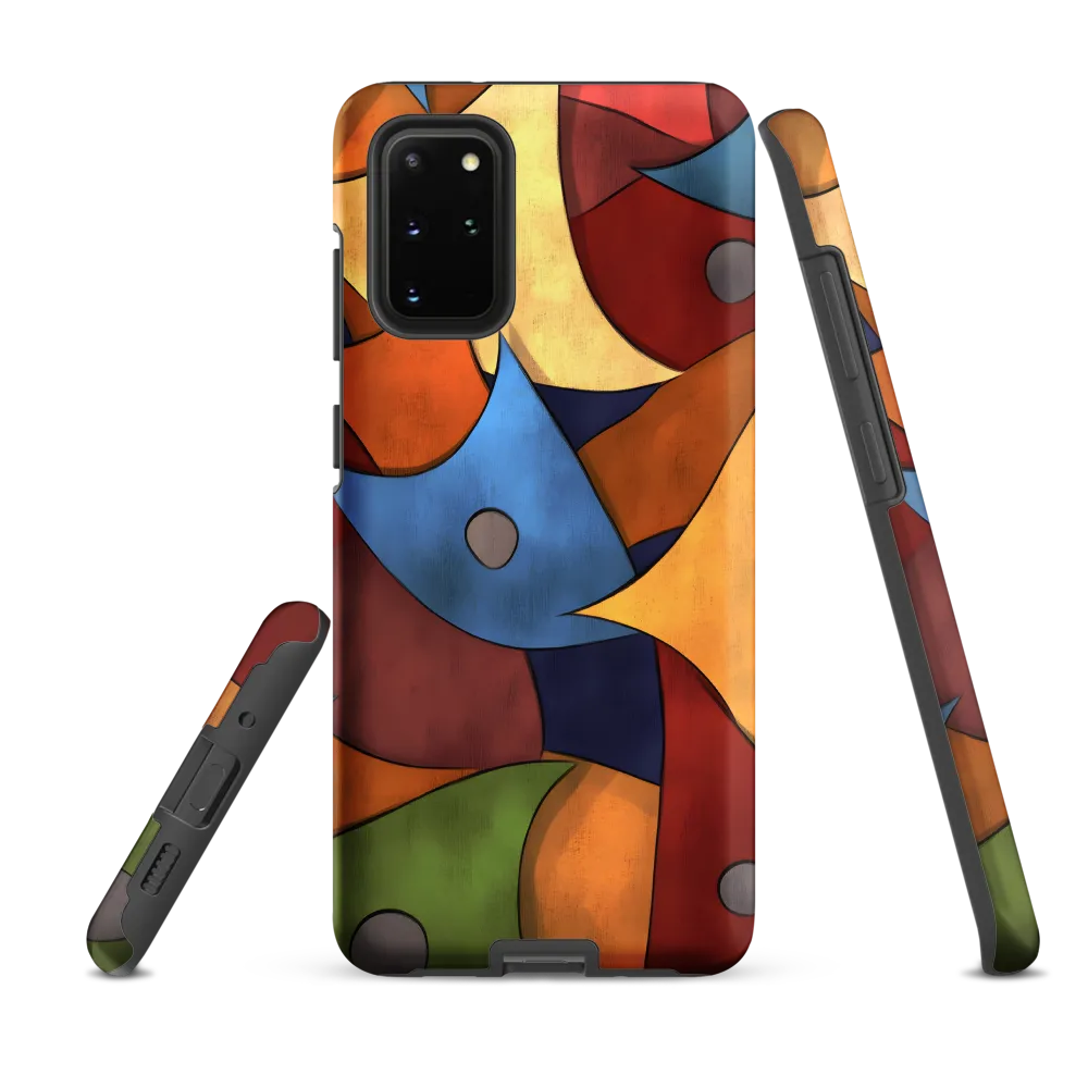Vibrant Interplay of Shapes