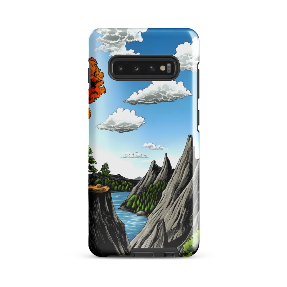 Majestic Serenity: A Journey Through Nature | Phone Case |  S10 Plus | Tough Case | Glossy