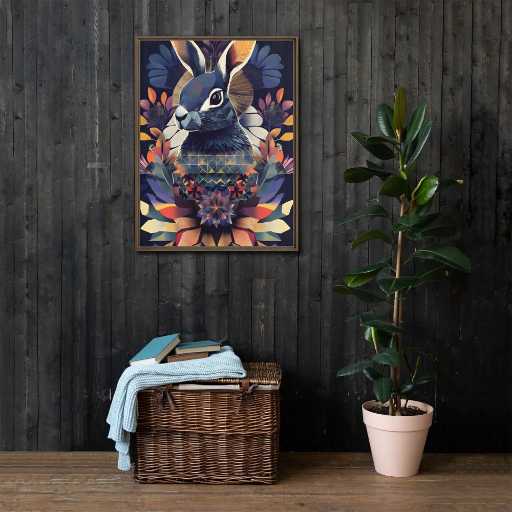 Ethereal Bunny: A Geometric Wonderland