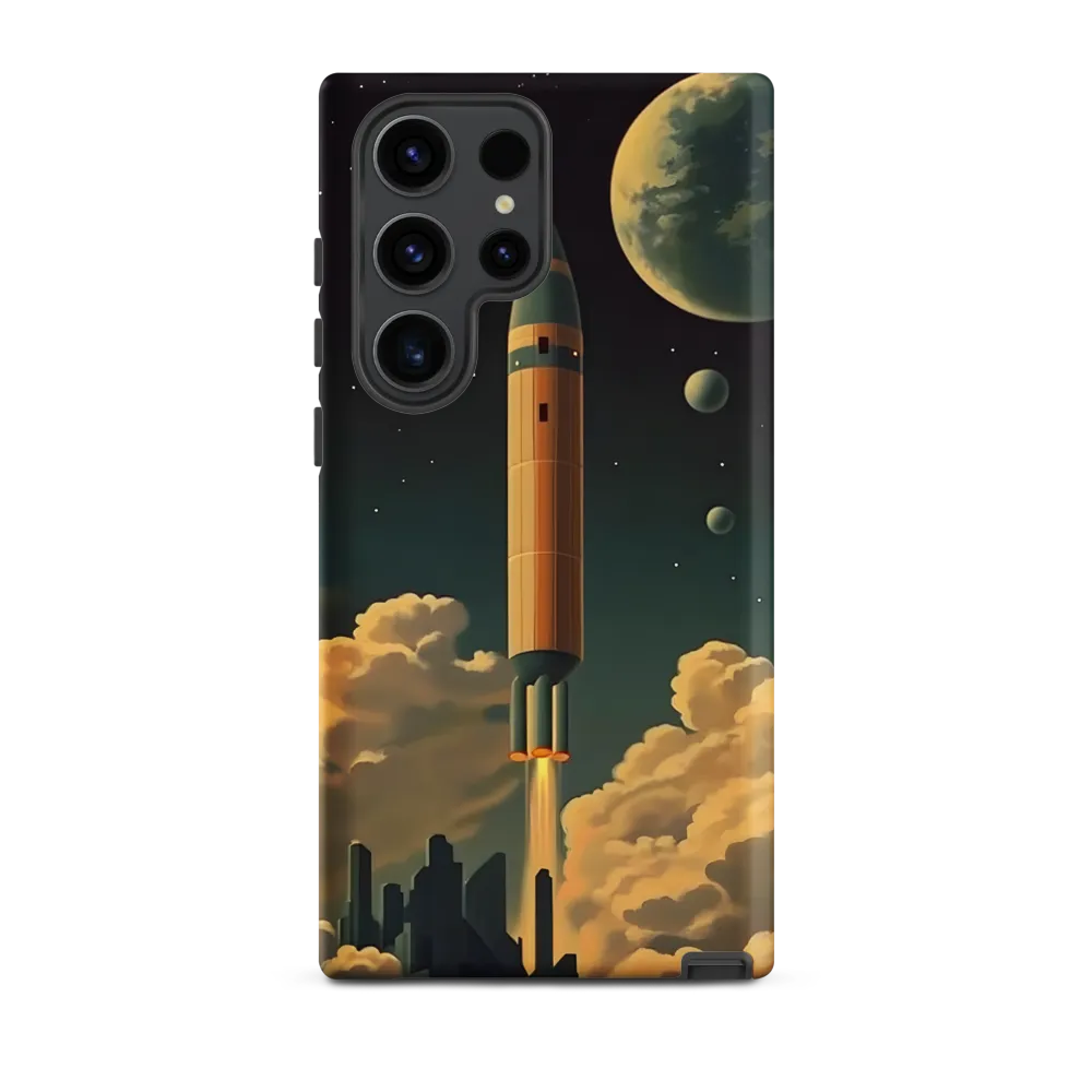 Journey Through the Cosmic Frontier | Phone Case |  S23 Ultra | Tough Case | Matte