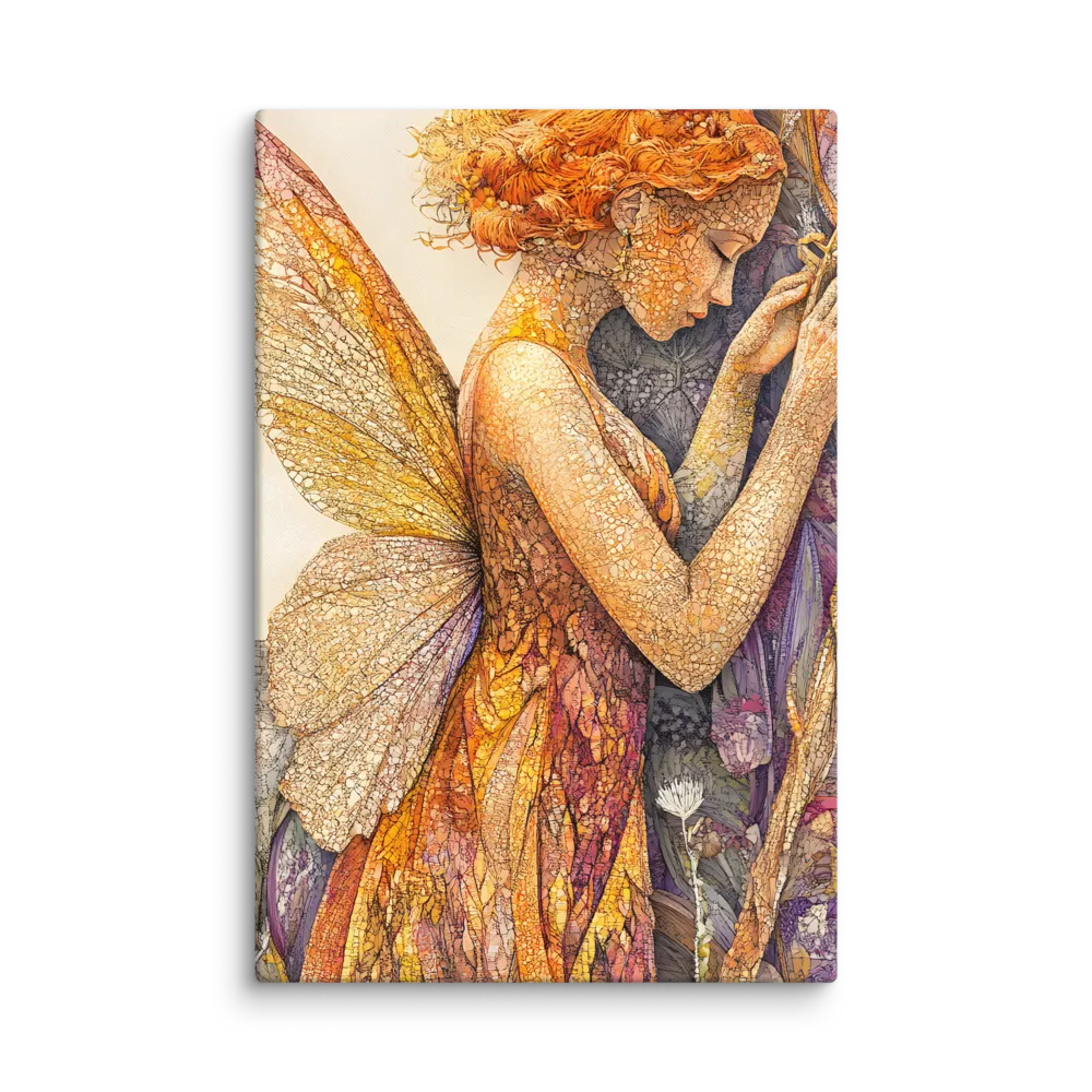Whispers of the Frosted Meadow | Canvas | 24″×36″