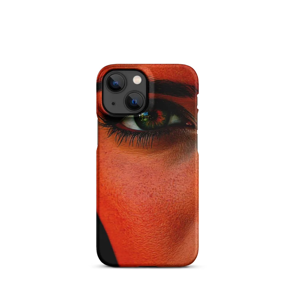 Gaze of Intensity | Phone Case |  13 Mini | Snap Case | Matte