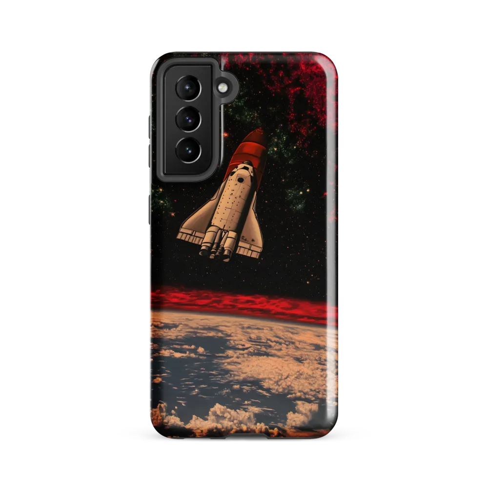Ascent to the Cosmos | Phone Case |  S21 FE | Tough Case | Glossy