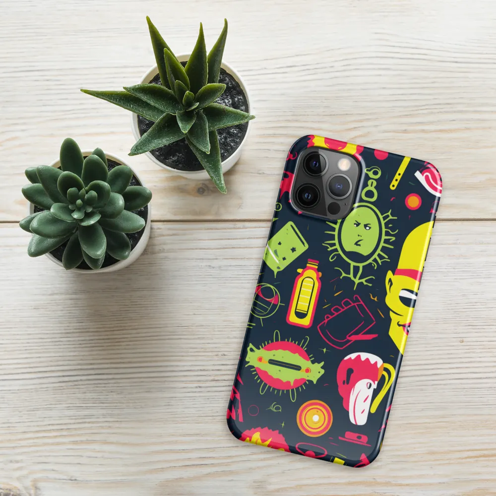 Neon Revelry: A Quirky Exploration of Modern Pop Art