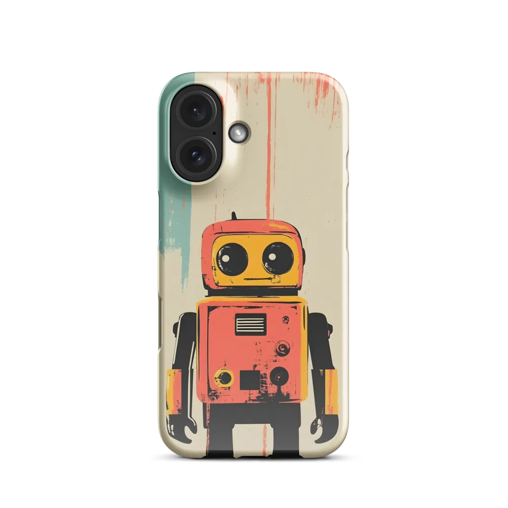 Retro Robot Charm | Phone Case