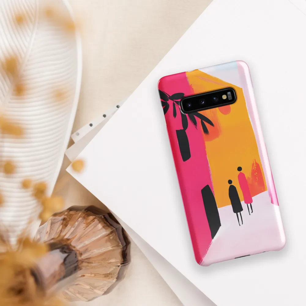 Whispers of Color in the City | Phone Case |  S10 Plus | Snap Case | Glossy