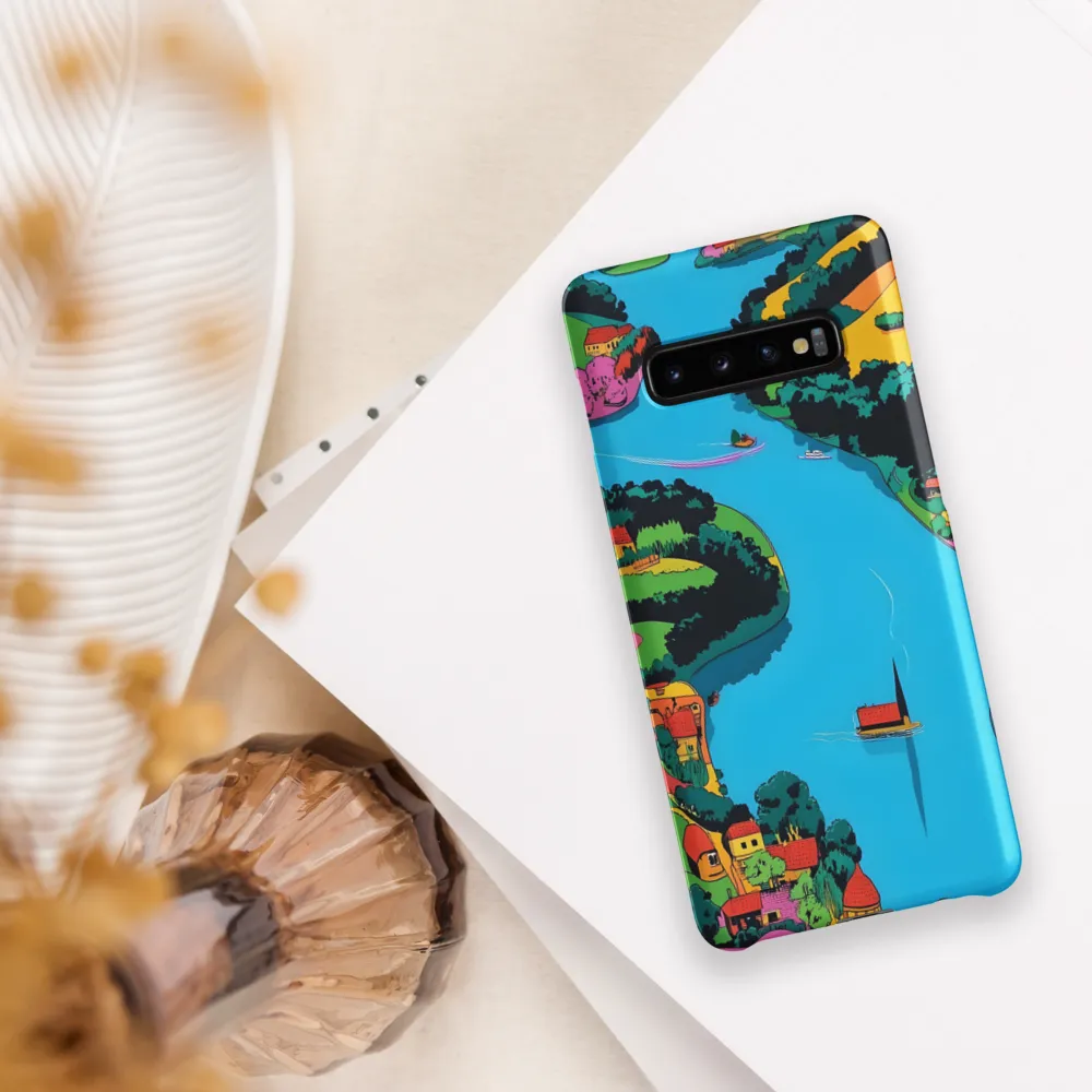 Whimsical River Landscape