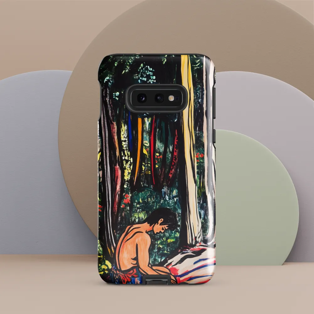 Contemplation in Nature | Phone Case |  S10e | Tough Case | Glossy