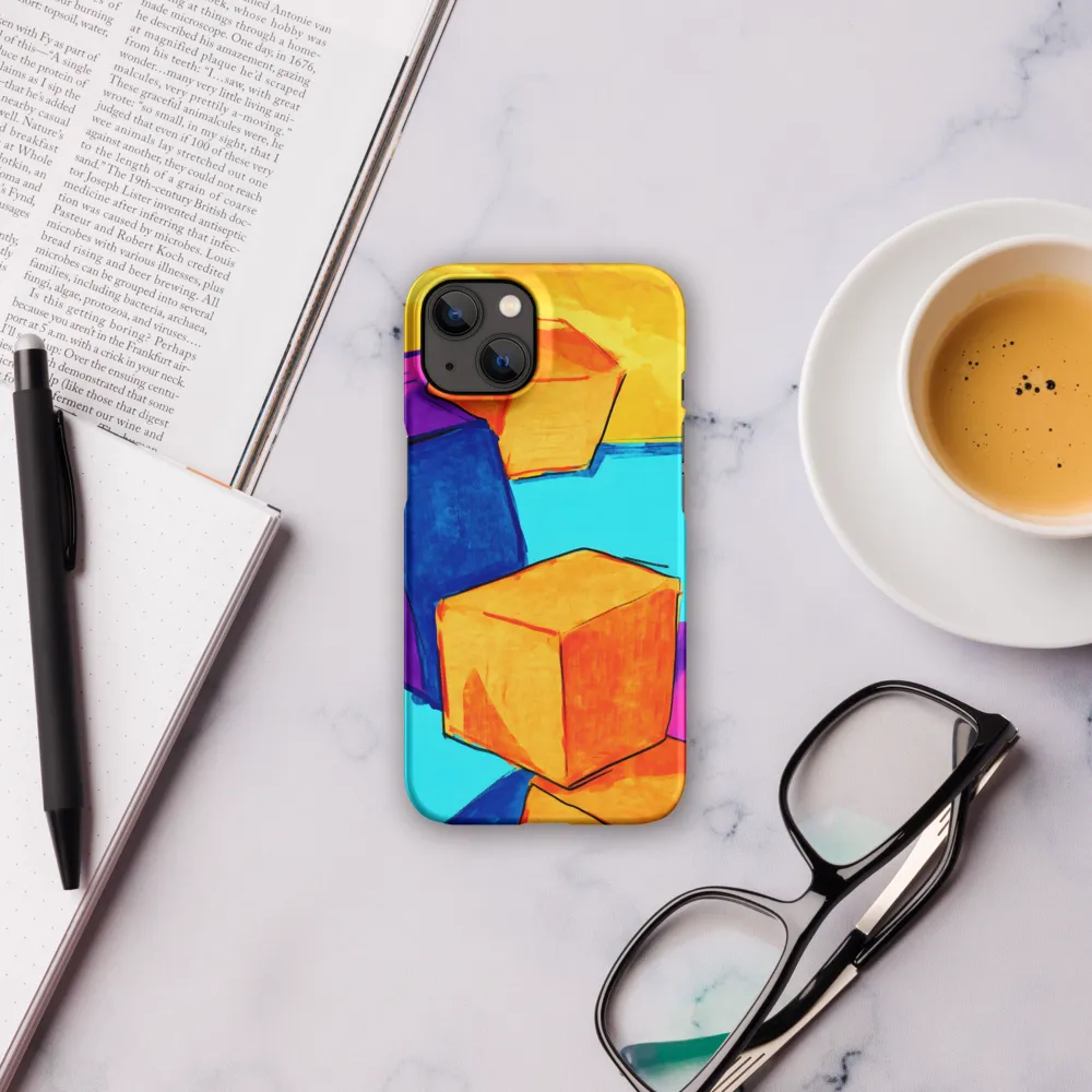 Playful Cubes in Vibrant Harmony