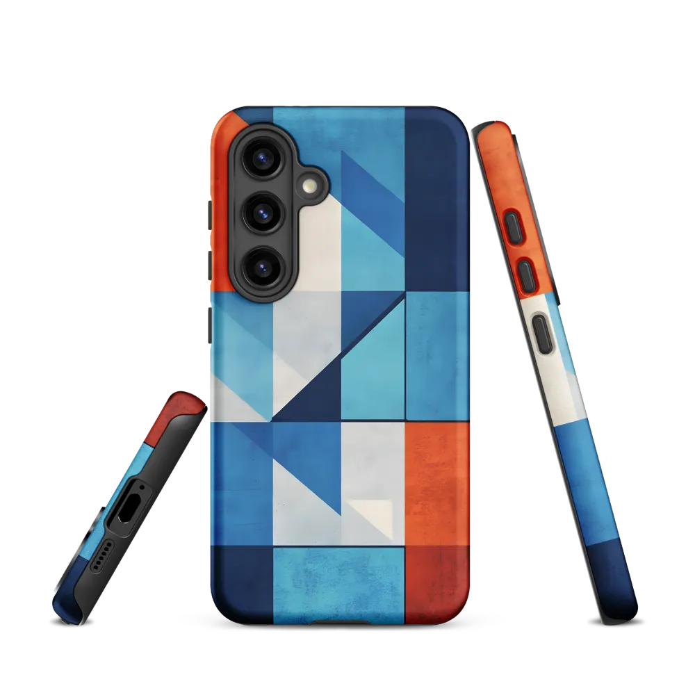Geometric Harmony in Color | Phone Case |  S24 | Tough Case | Matte