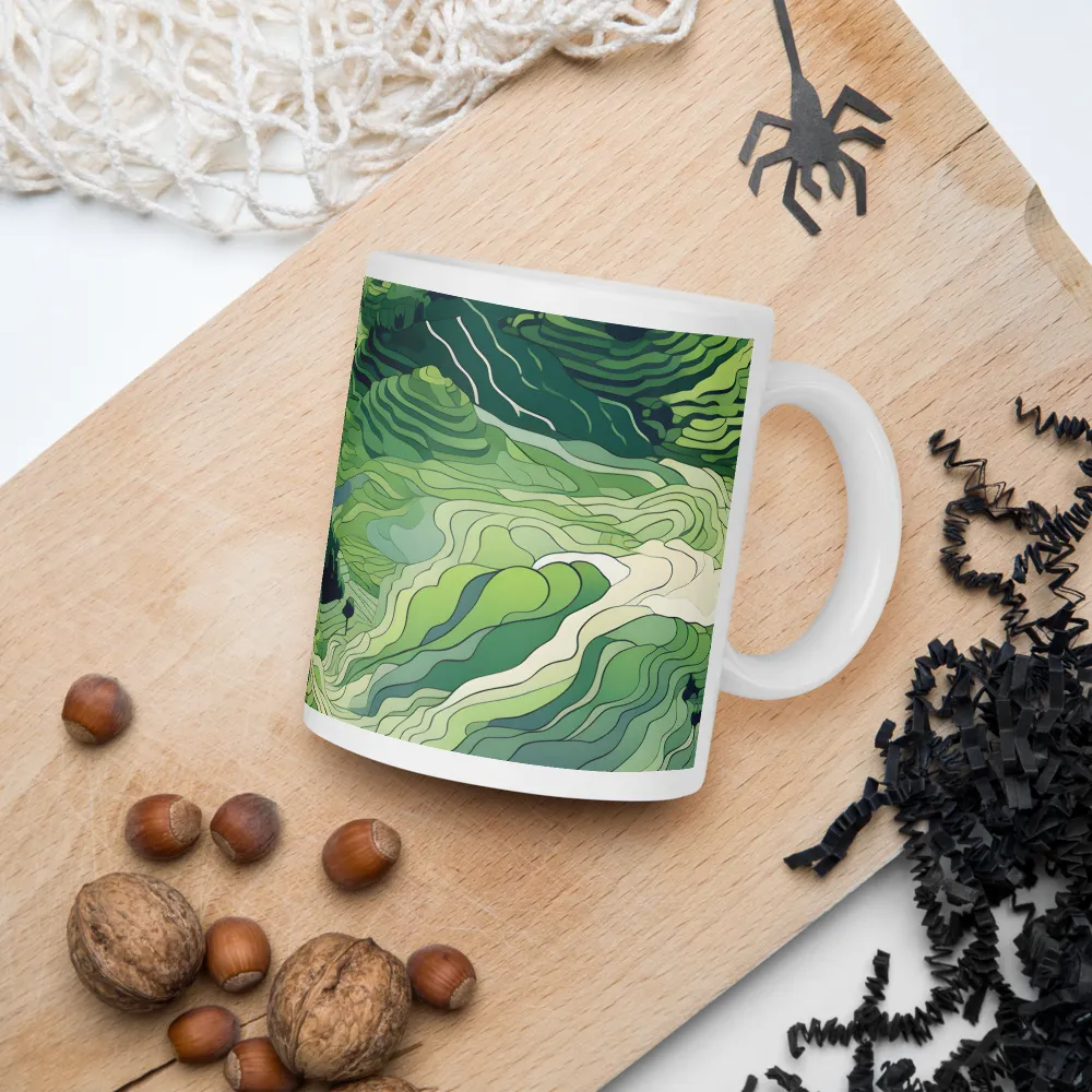 Harmony of the Lush Landscape | Mugs | Multiple Sizes & Colors