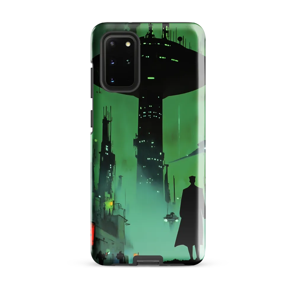 Green Spire Over the City