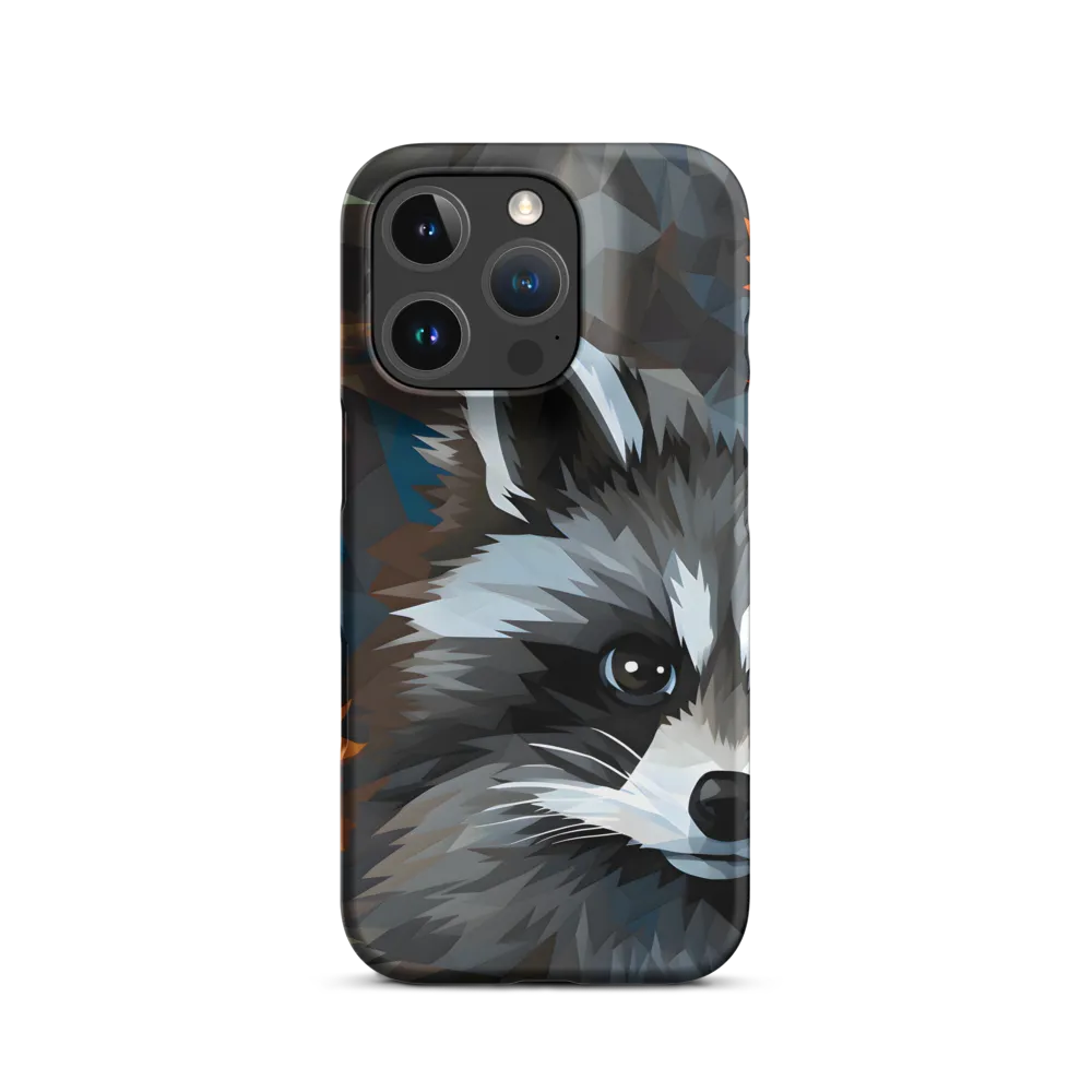 Whispers of Autumn: The Raccoon's Gaze
