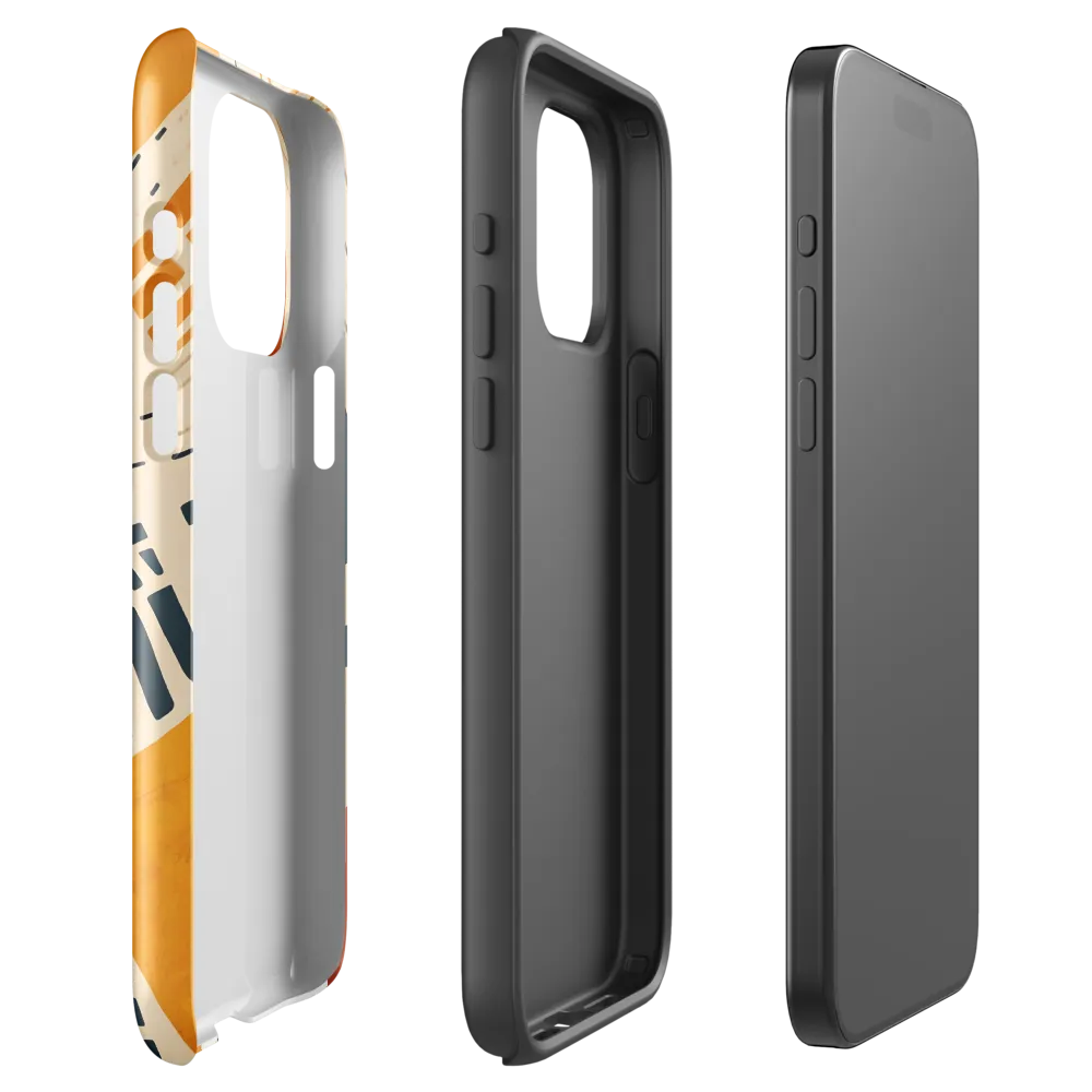 Urban Patterns in Harmony | Phone Case |  15 Pro Max | Tough Case | Glossy