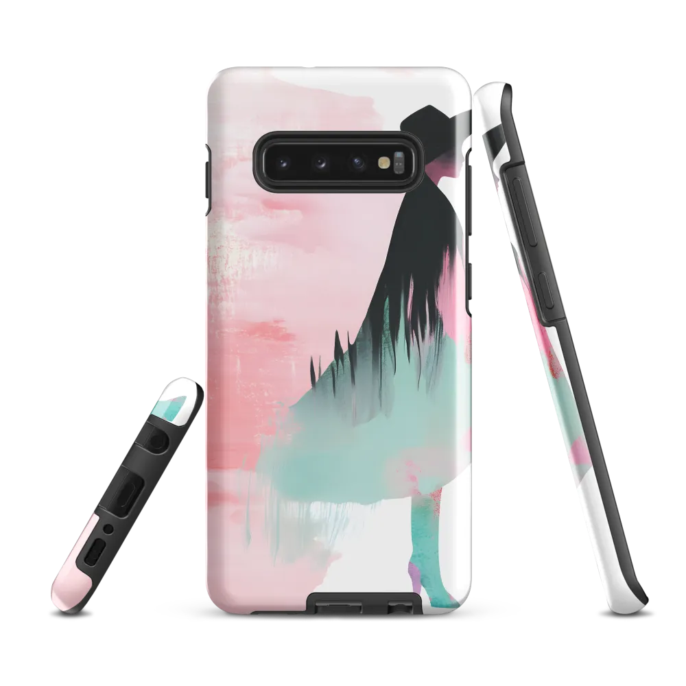 Elegance in Silhouette | Phone Case |  S10 Plus | Tough Case | Glossy