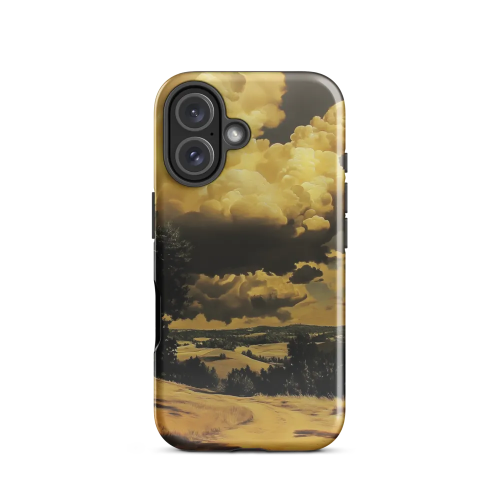 Golden Serenity in the Landscape