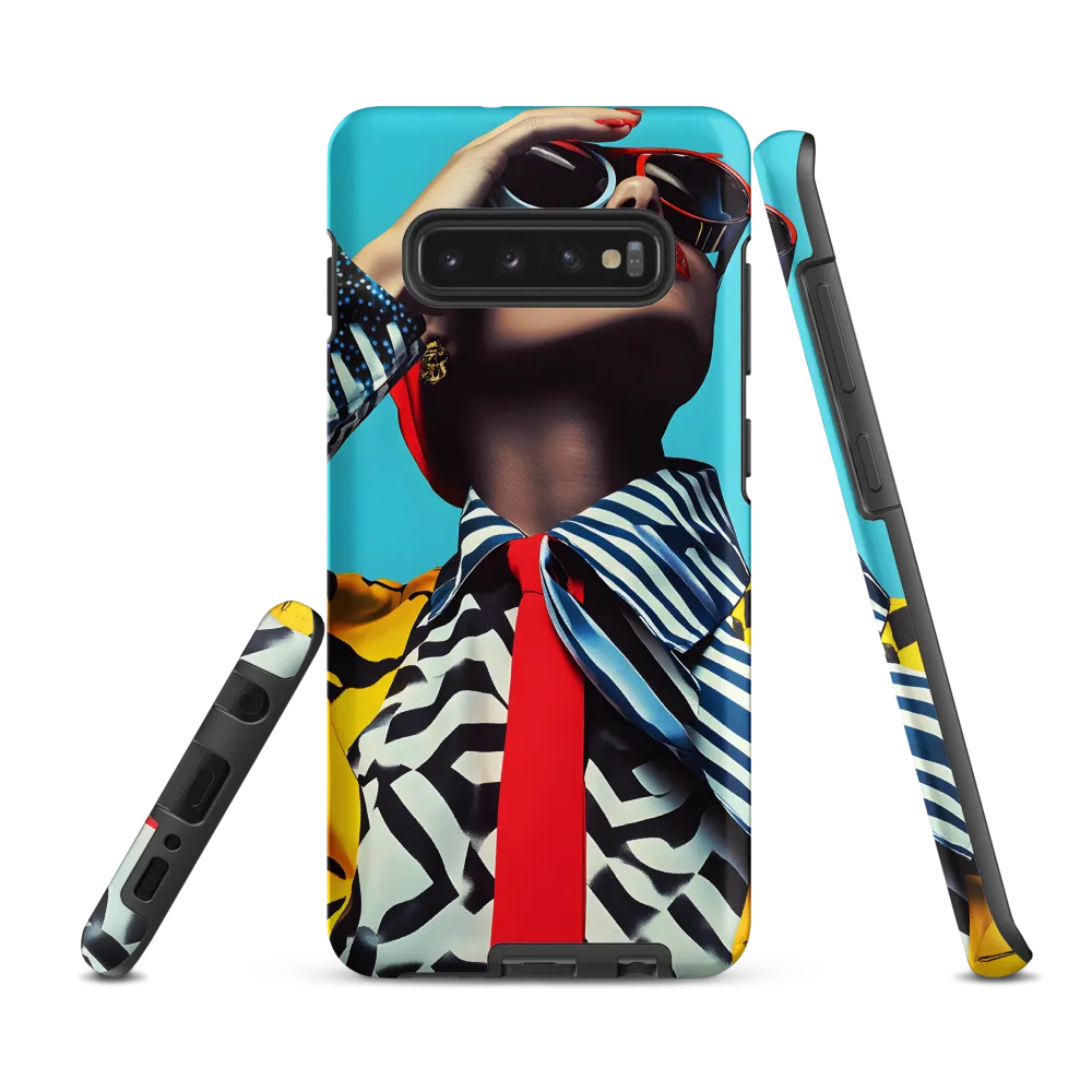 Chic Confidence in Bold Patterns