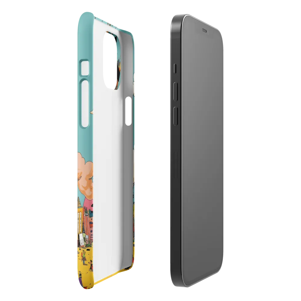 Urban Fantasia: A Whimsical Encounter | Phone Case |  12 Pro Max | Snap Case | Matte