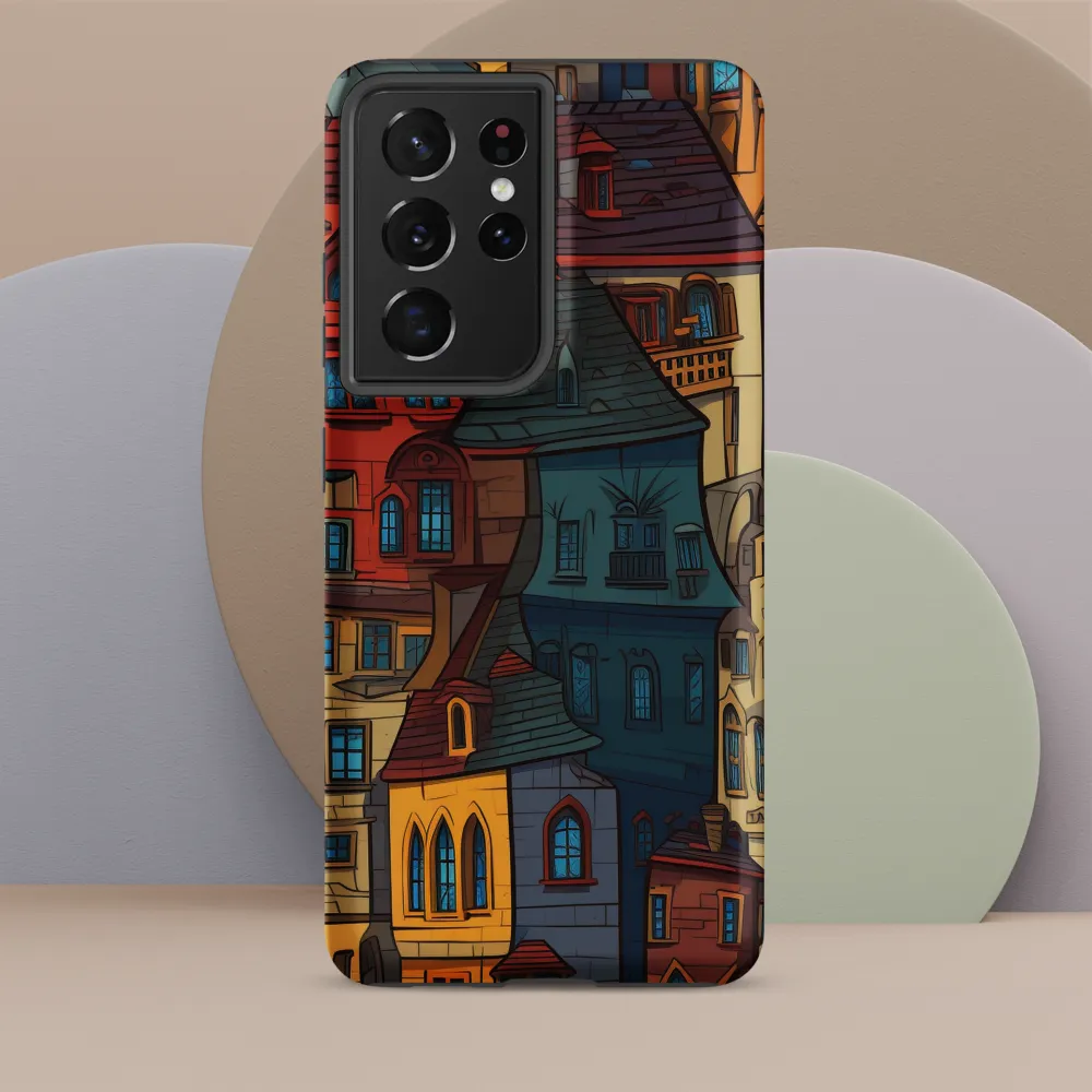 Whimsical Urban Mosaic