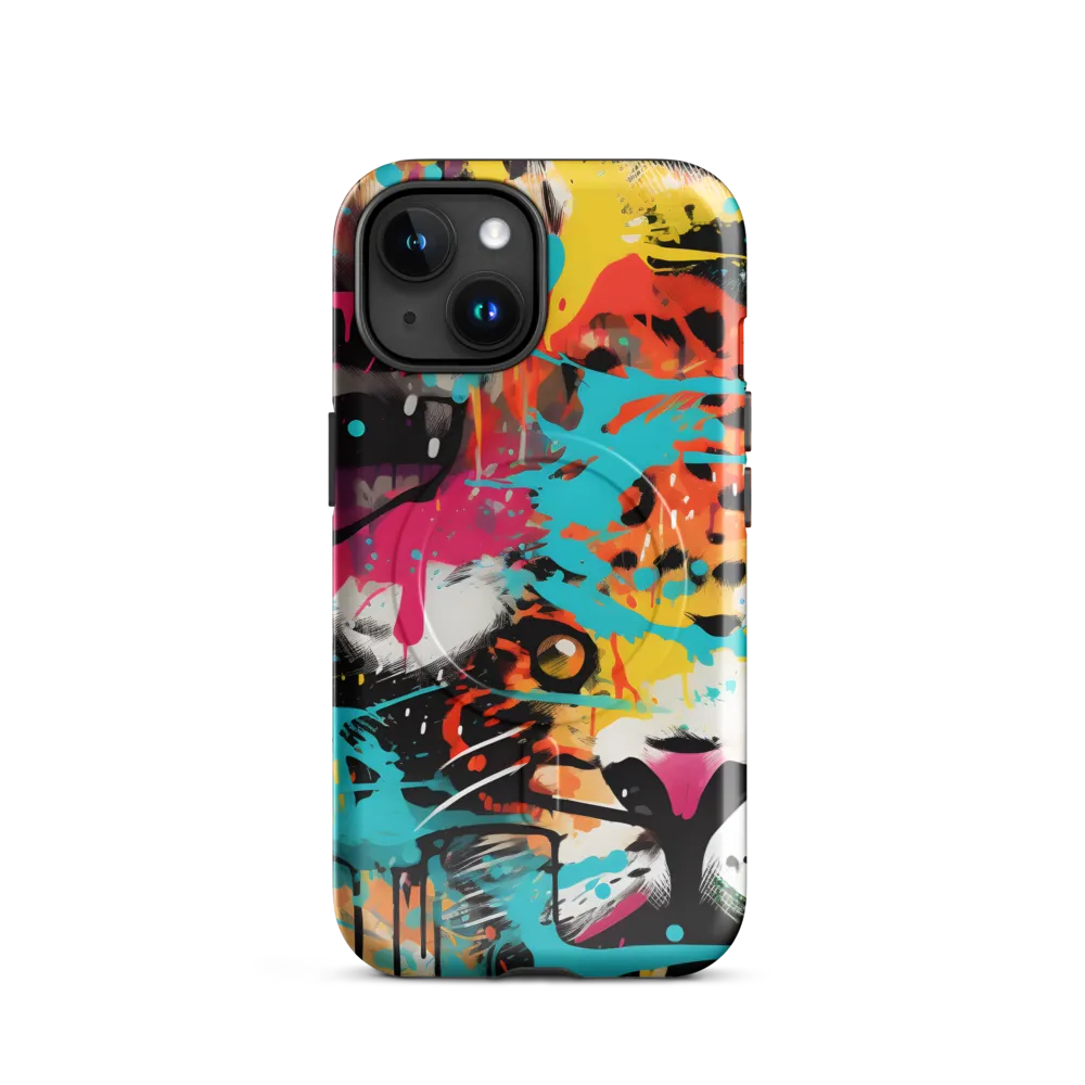 Fierce Fusion: Tiger and Lion in Graffiti