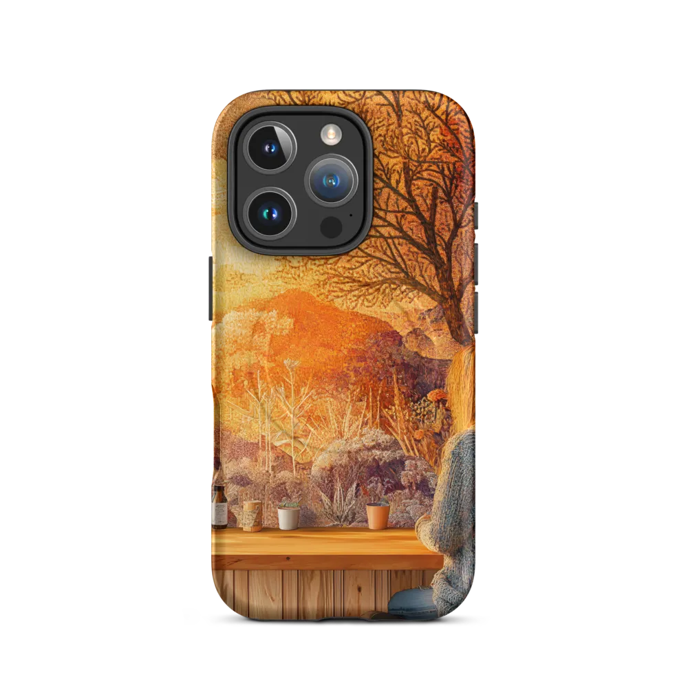Whispers of a Golden Sunset | Phone Case |  16 Pro | MagSafe® Tough Case | Matte