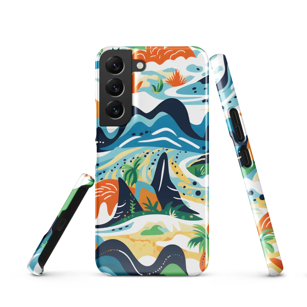 Abstract Tropical Landscape