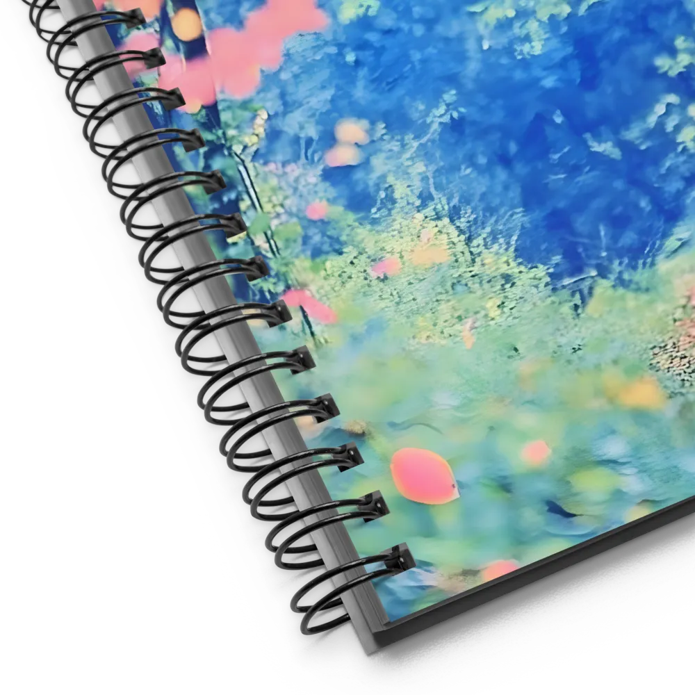 Whispers of Color in Serenity | Spiral Notebook