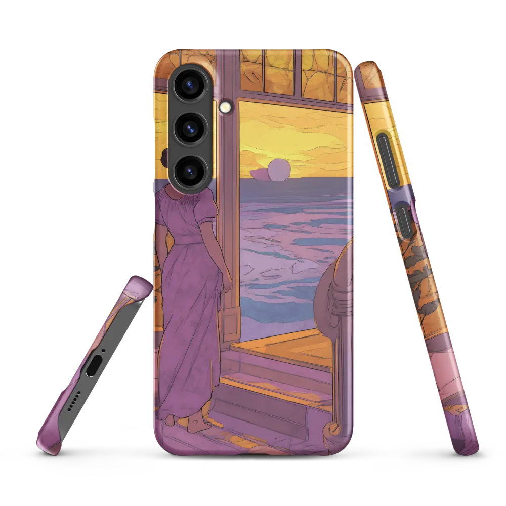 Whispers of the Sunset | Phone Case |  S24 Plus | Snap Case | Matte