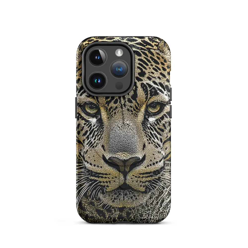 The Majestic Gaze: Portrait of a Leopard