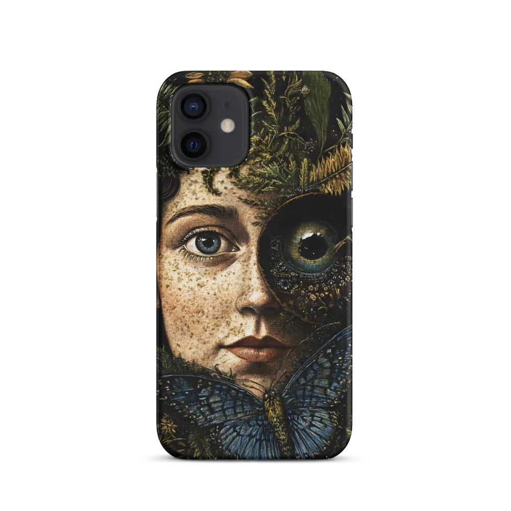 Nature's Embrace: A Surreal Portrait | Phone Case |  12 | Snap Case | Matte