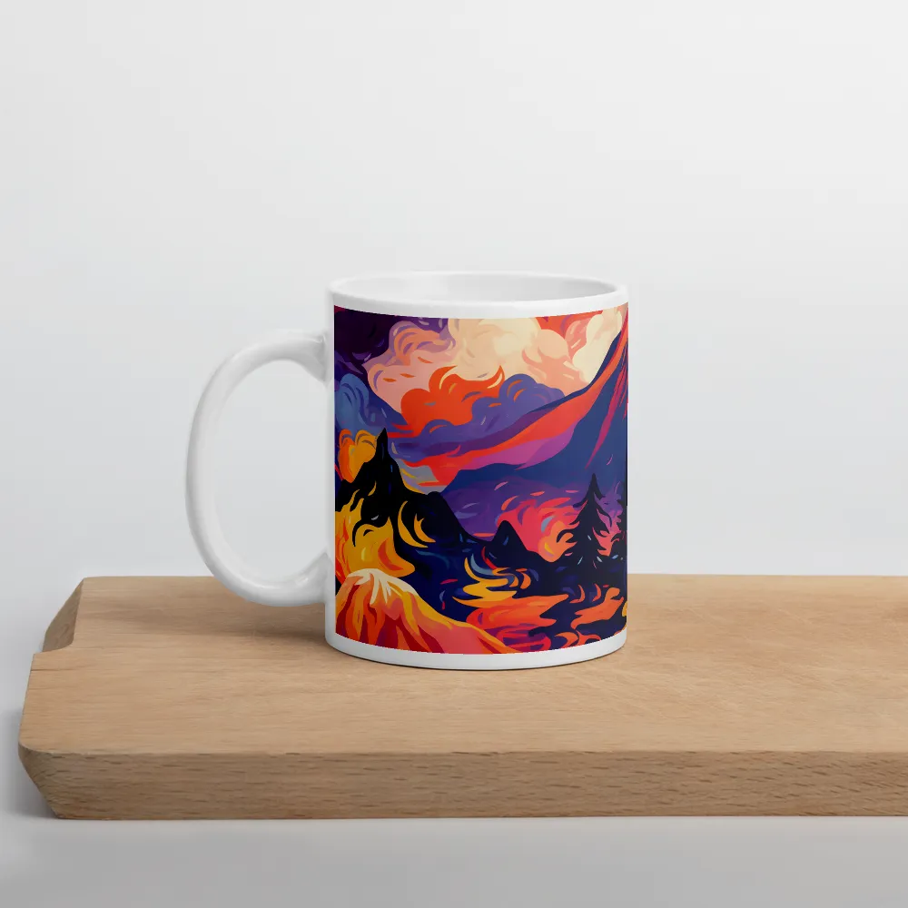 Fiery Majesty | Mugs | Multiple Sizes & Colors