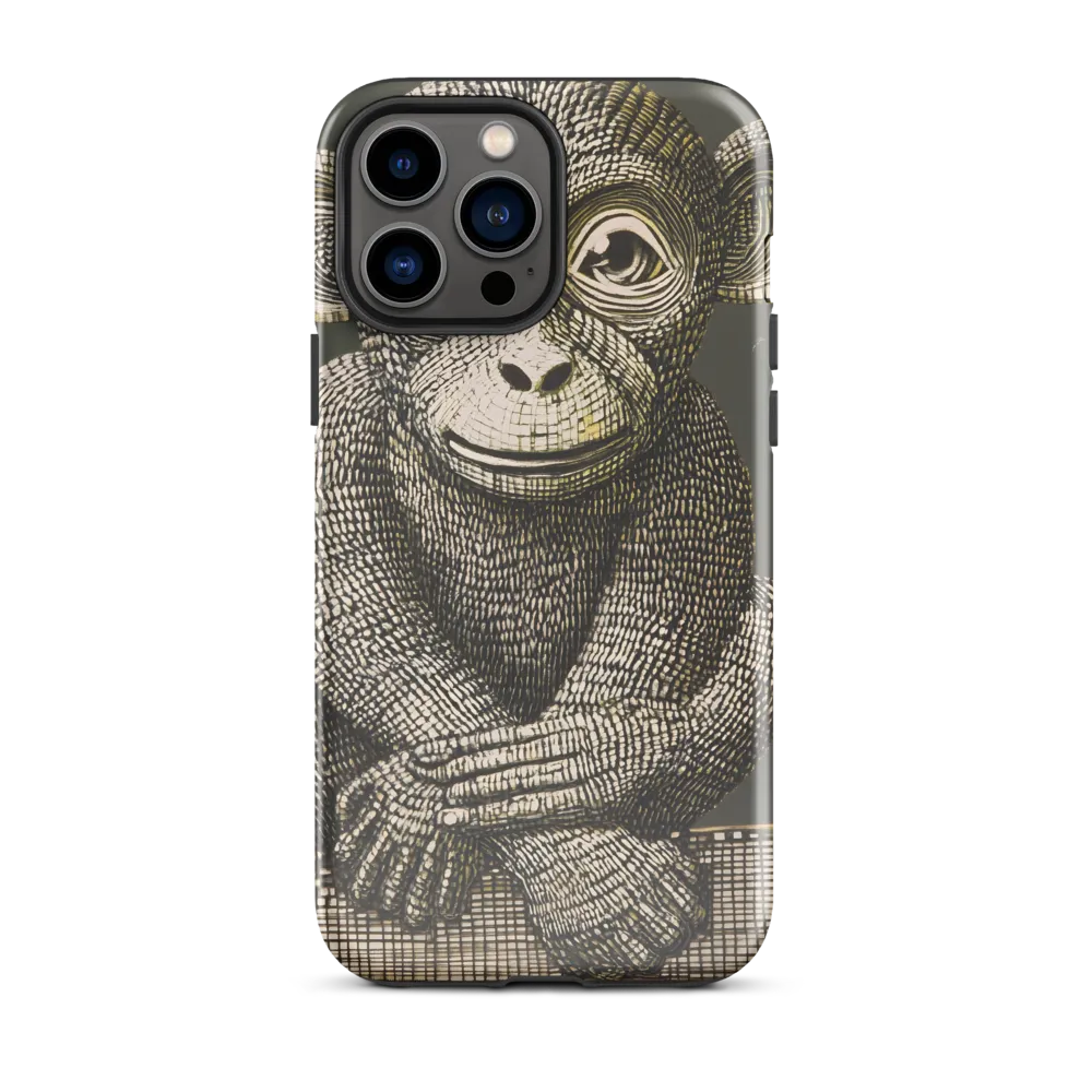 Intricate Primate Portrait