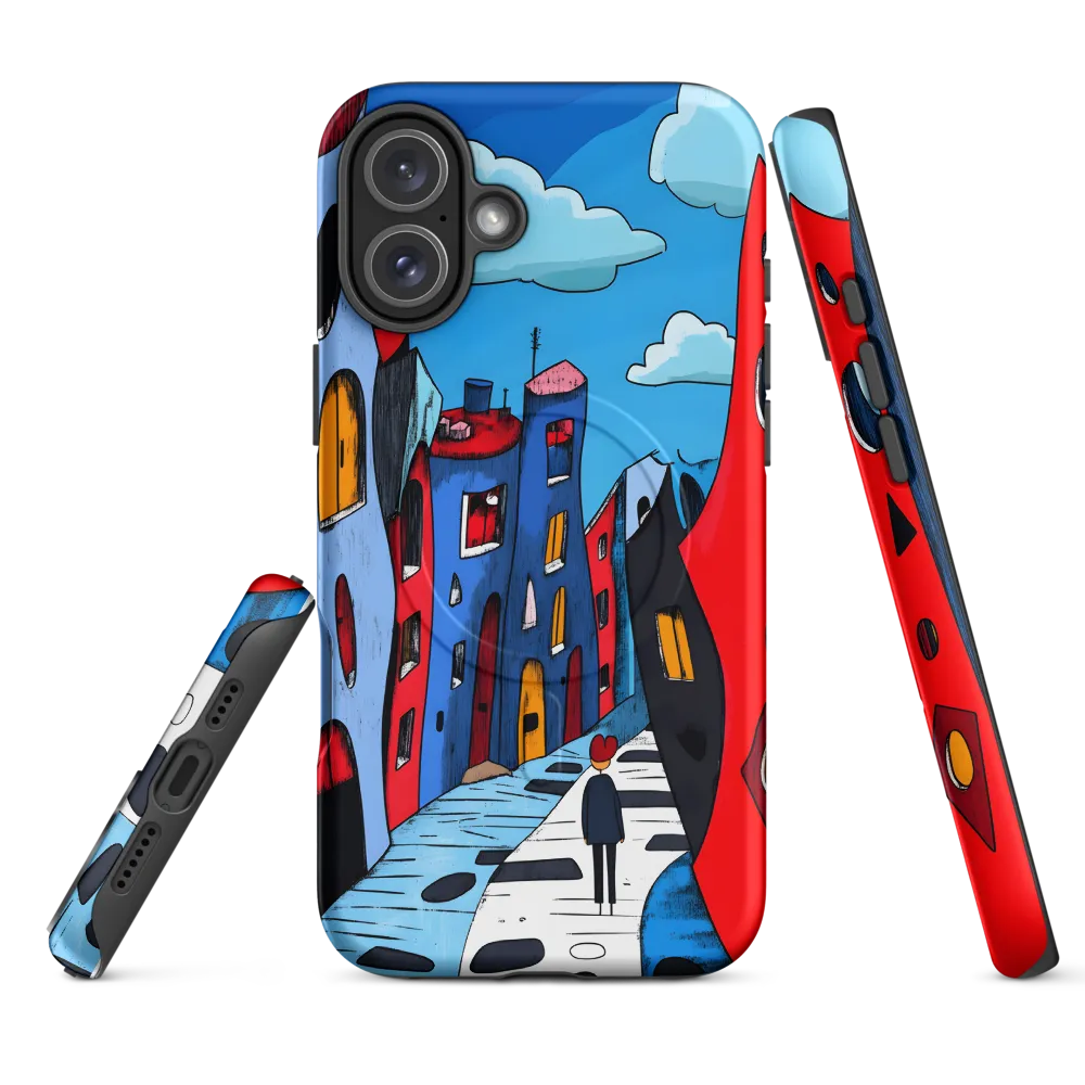 Whimsical Street of Colors