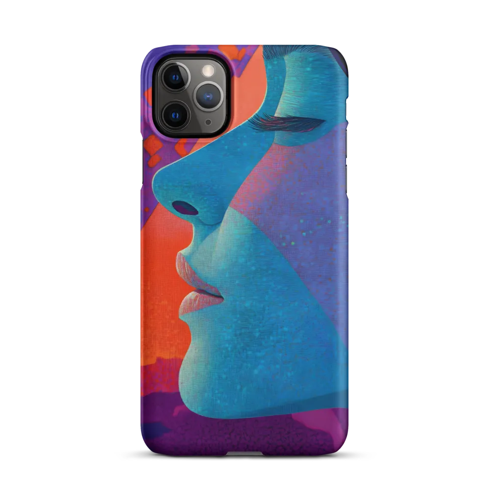 Cyan Profile with Magenta Mosaic