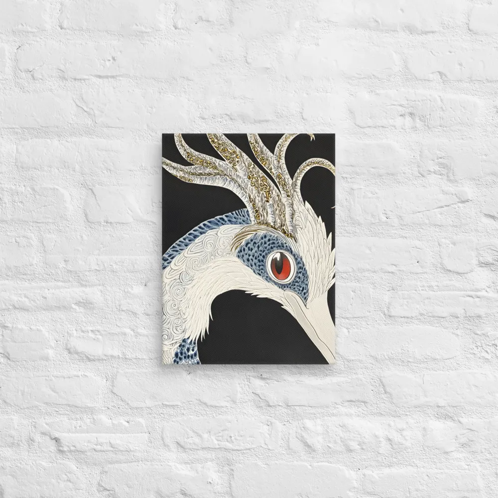 Elegance of the Majestic Peacock | Canvas | 12″×16″
