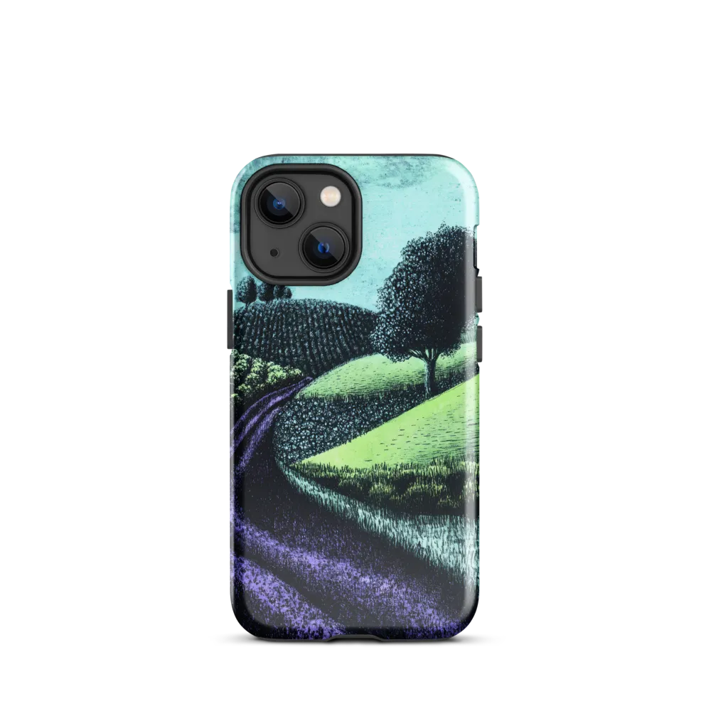 Winding Serenity: A Modern Landscape