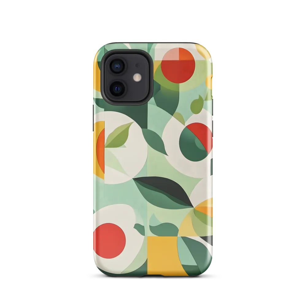 Harmony in Shapes: A Playful Abstract Design