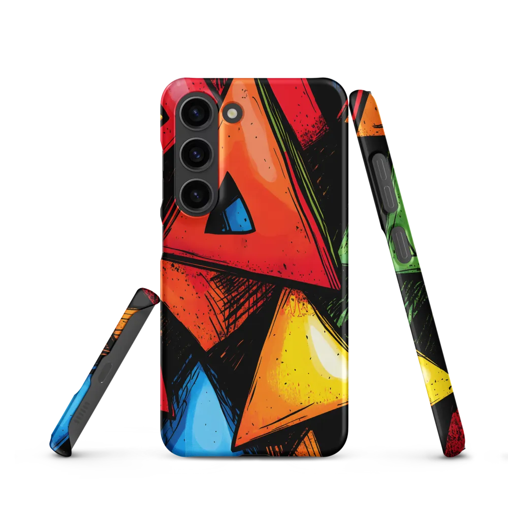 Vibrant Triangles in Abstract Harmony