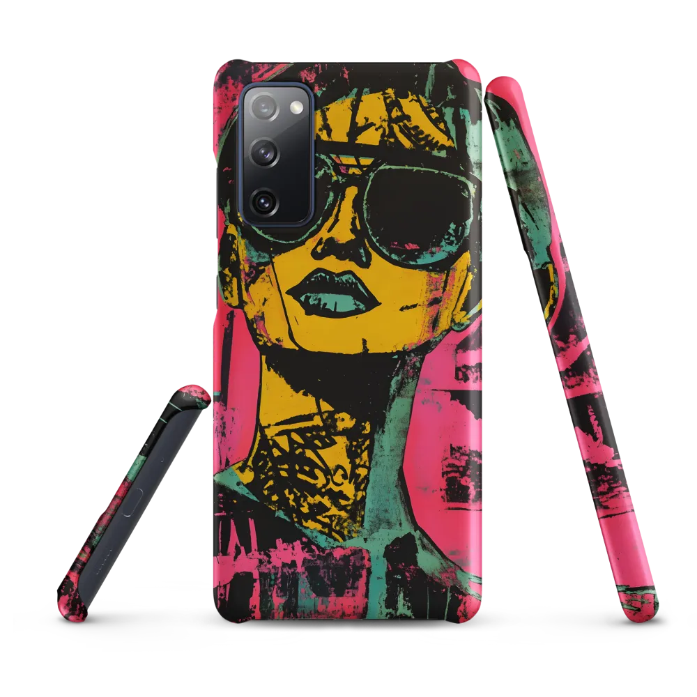 Confident Portrait in Neon Colors