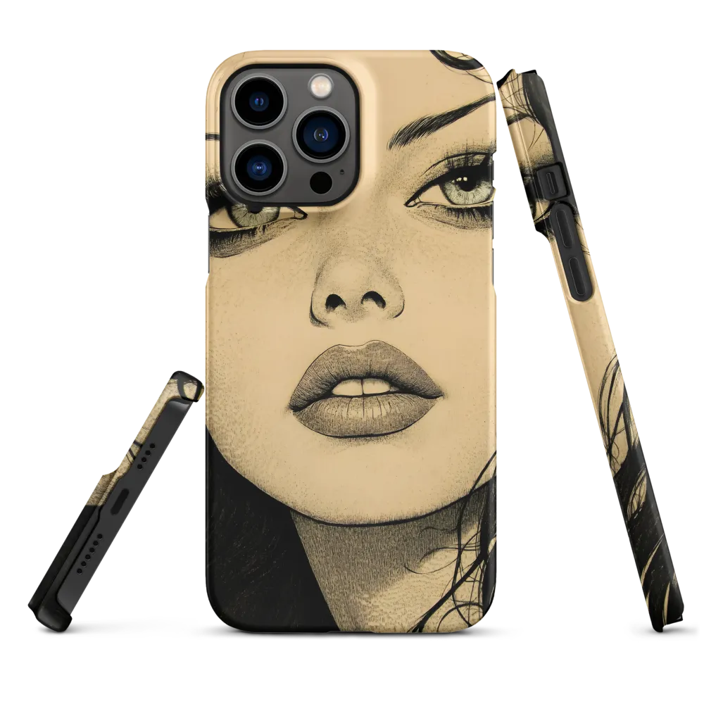 Enigmatic Gaze | Phone Case |  13 Pro Max | Snap Case | Matte