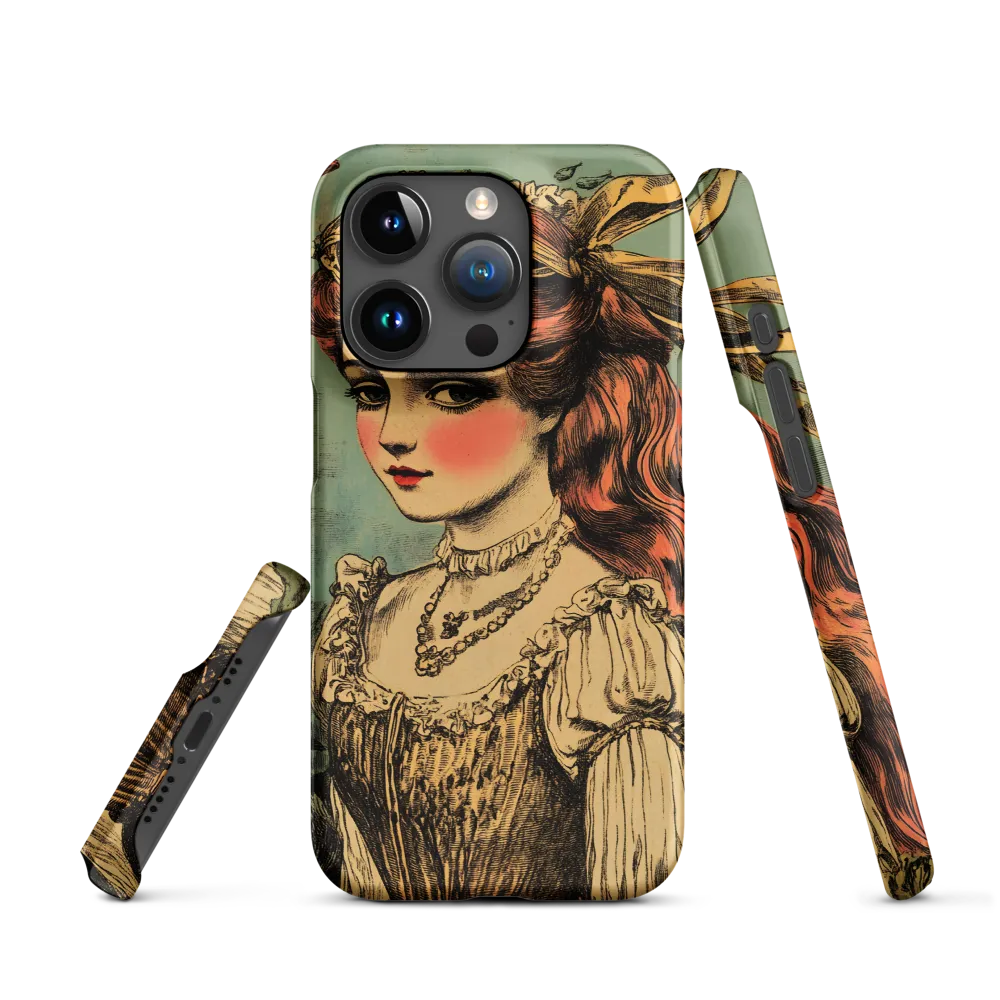 Elegance Beneath the Waves | Phone Case |  15 Pro | Snap Case | Matte