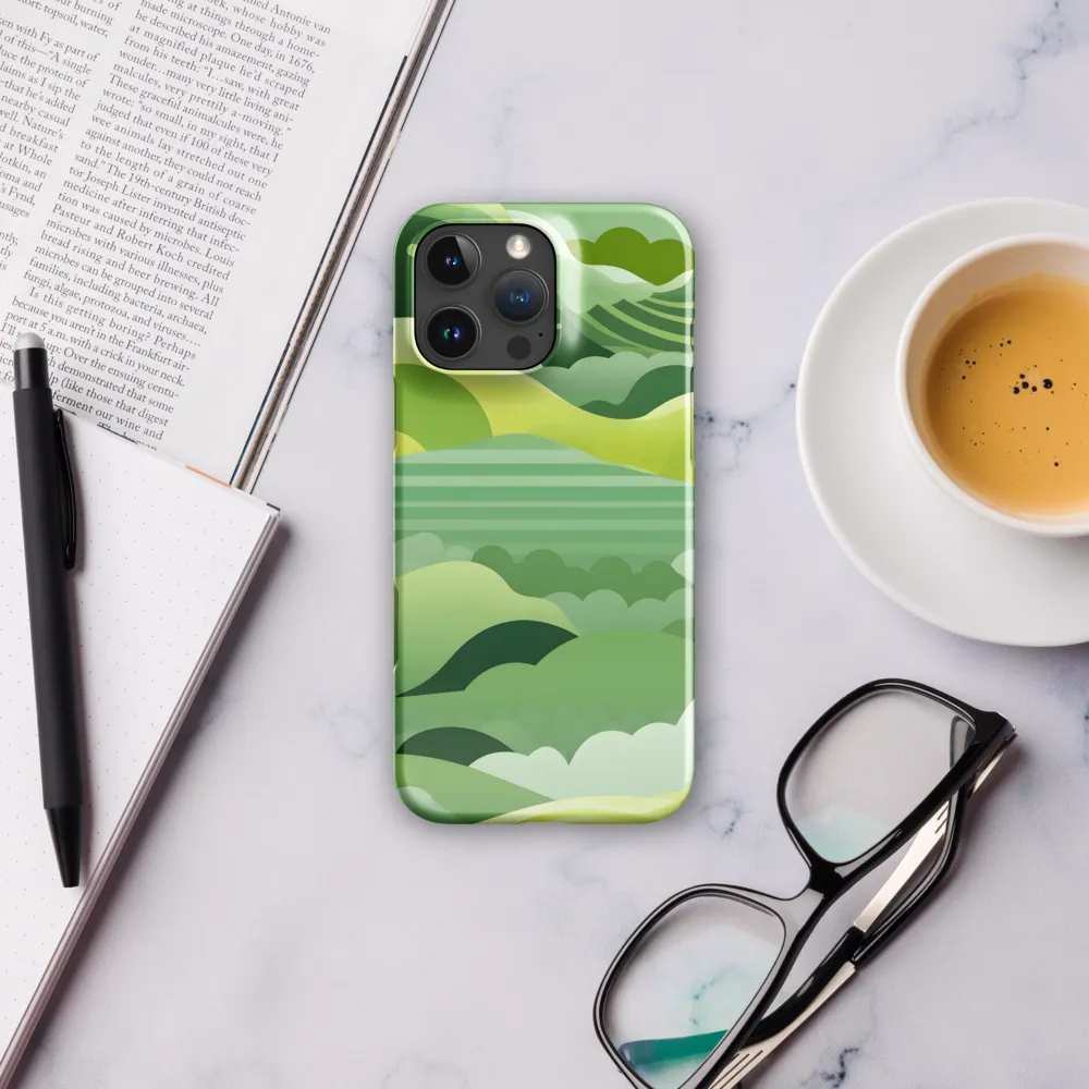 Tranquility in Green Waves