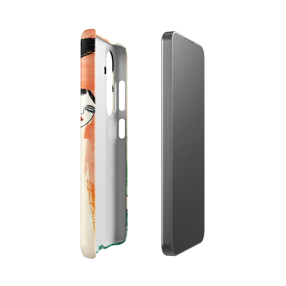 Elegance in Flight | Phone Case |  S24 | Snap Case | Matte