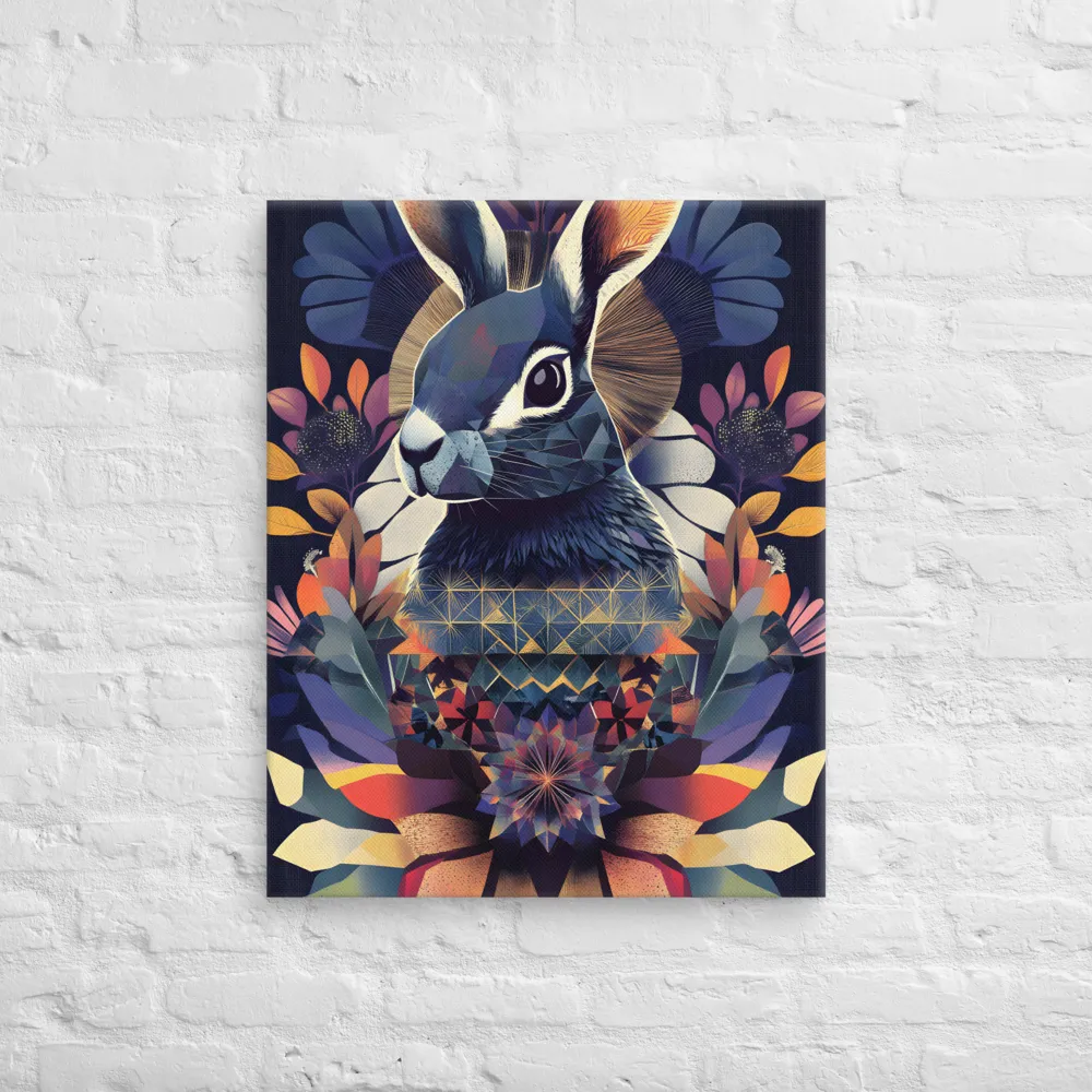 Ethereal Bunny: A Geometric Wonderland