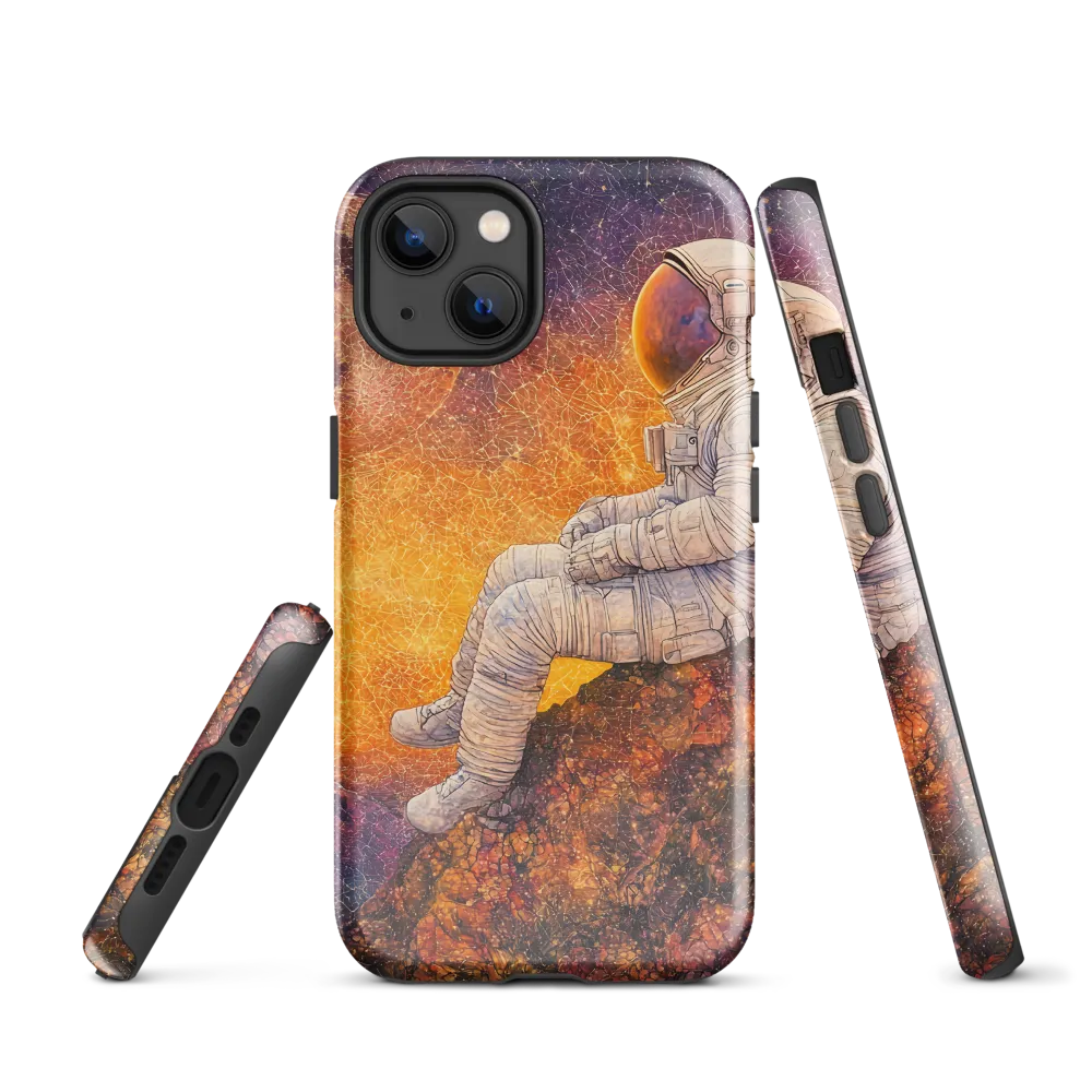 Cosmic Contemplation | Phone Case |  13 | Tough Case | Glossy