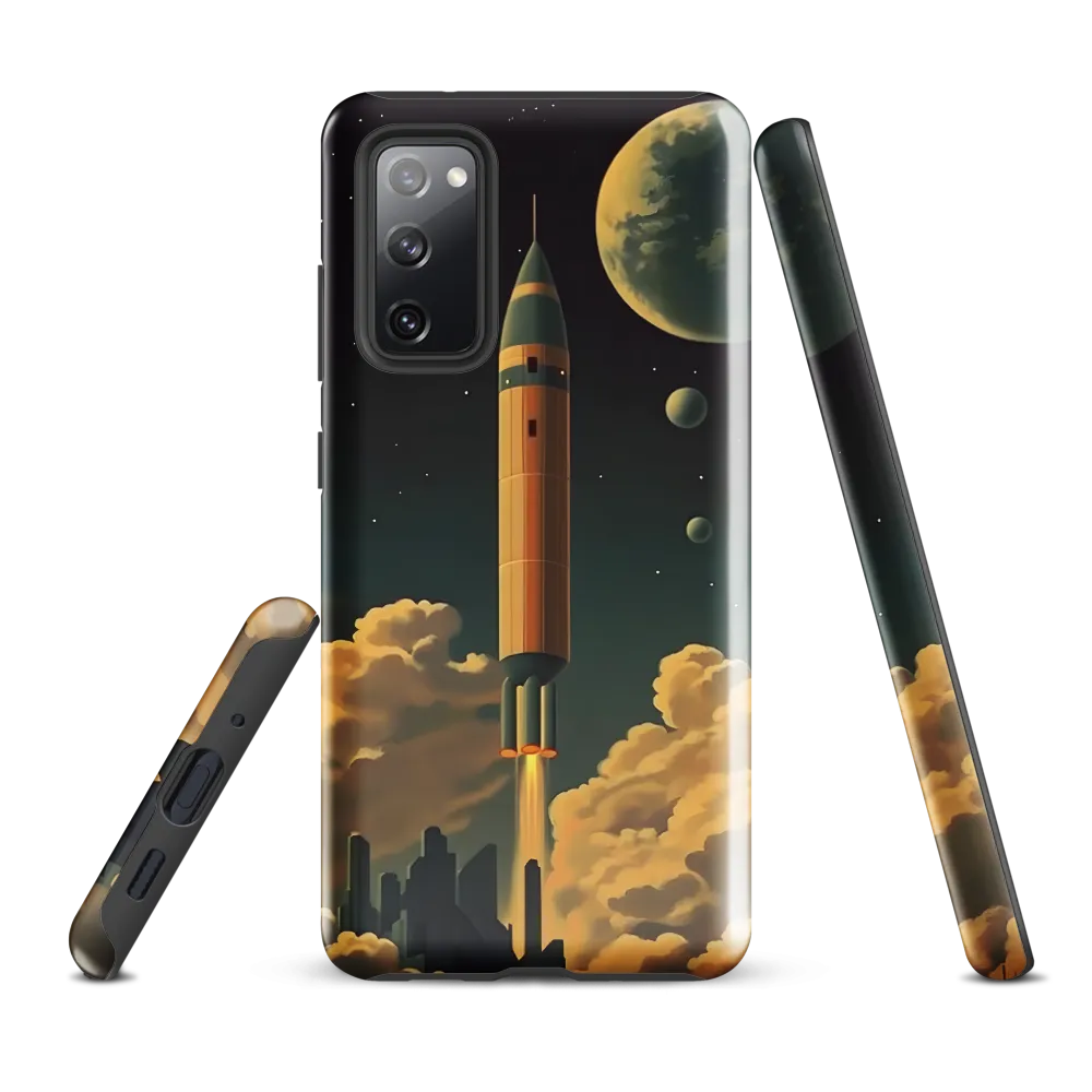 Journey Through the Cosmic Frontier | Phone Case |  S20 FE | Tough Case | Glossy