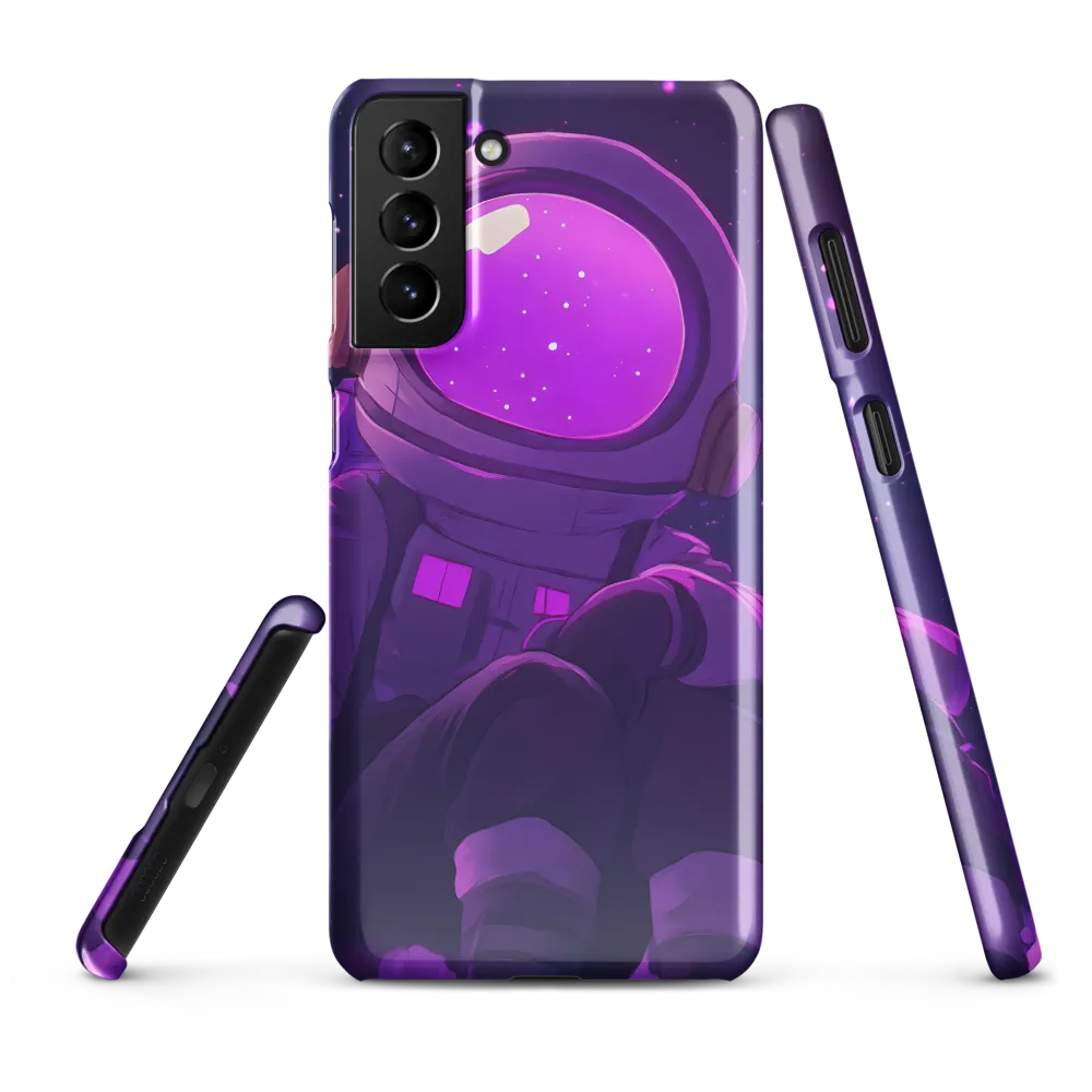 Contemplation in Cosmic Dreams | Phone Case |  S21 Plus | Snap Case | Glossy