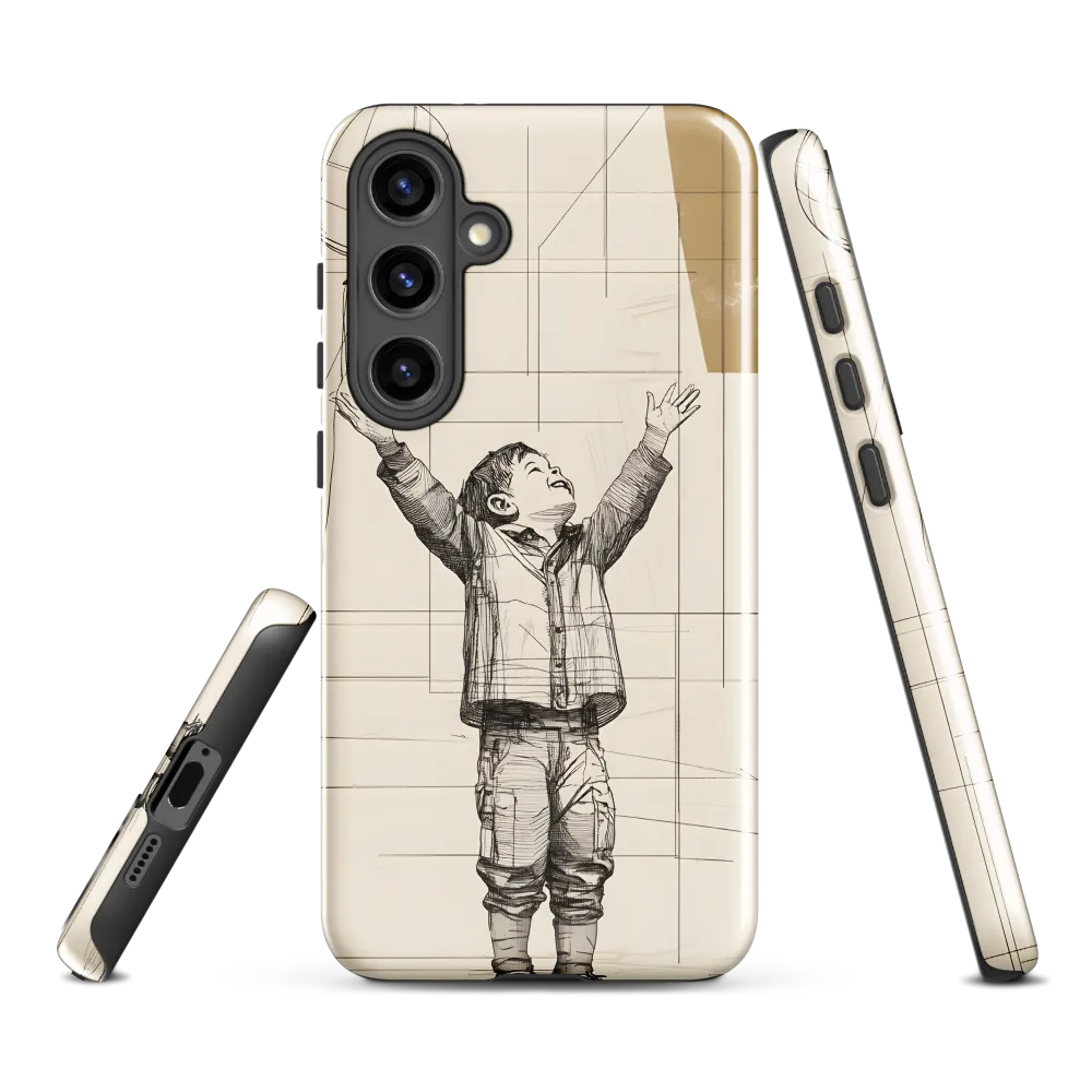 A Child's Dream | Phone Case |  S24 Plus | Tough Case | Glossy