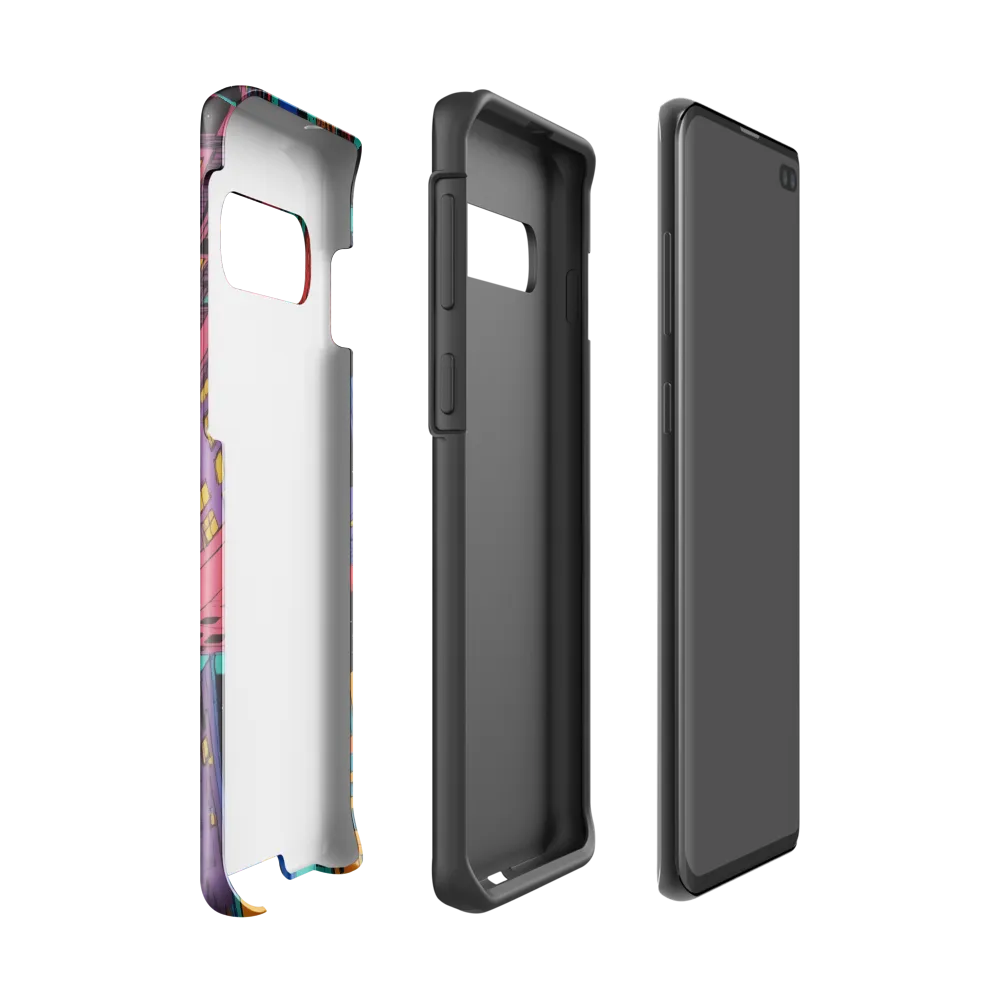 Aerial Dreamscape: The Pulse of Urban Life | Phone Case |  S10 | Tough Case | Glossy