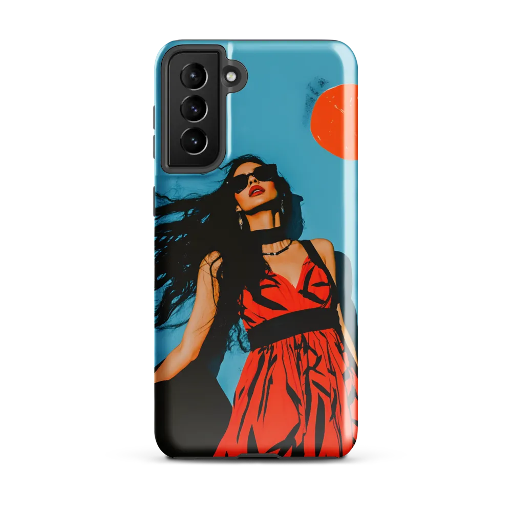Sunset in Fashion: A Modern Portrait